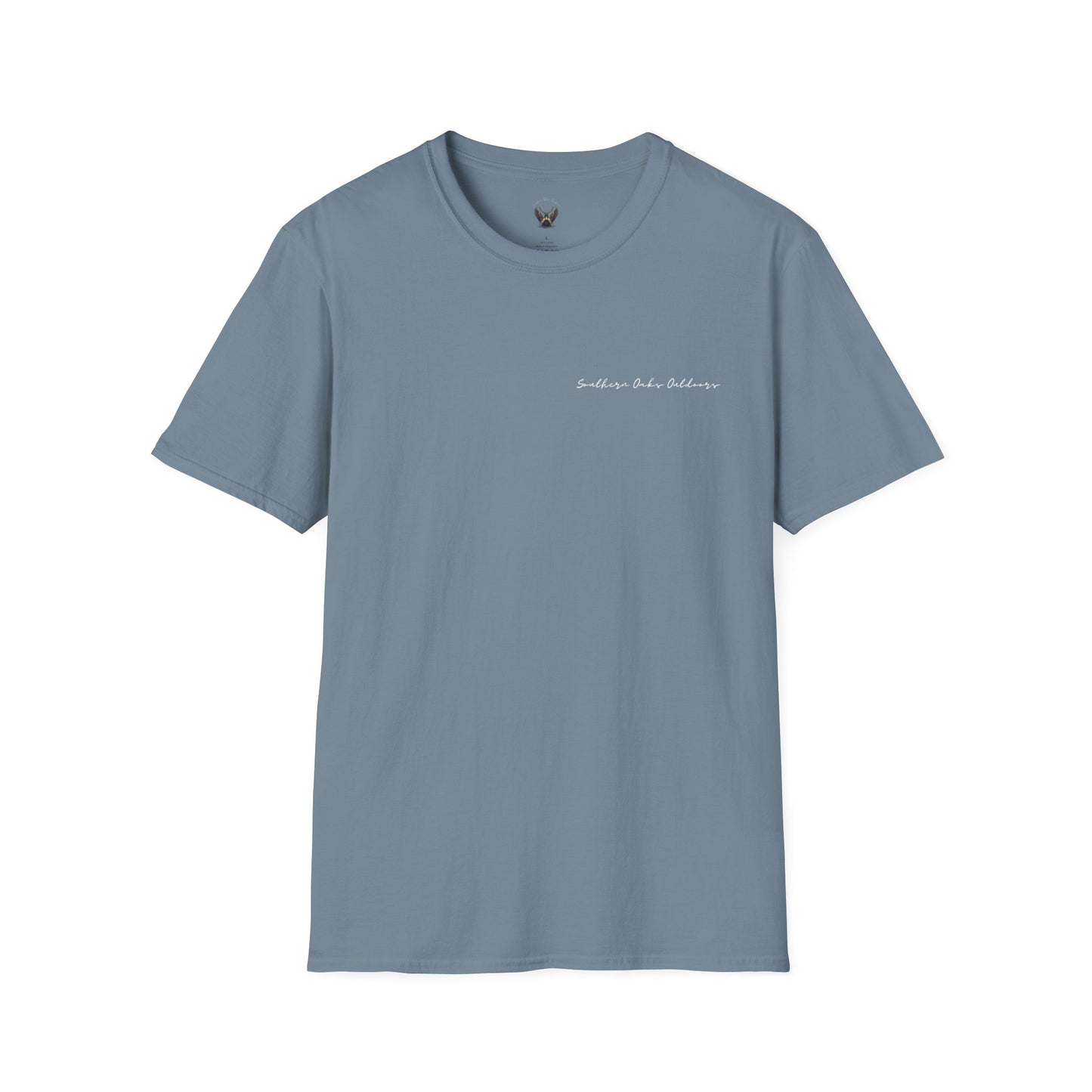 Softstyle T-Shirt - Trout Logo on back