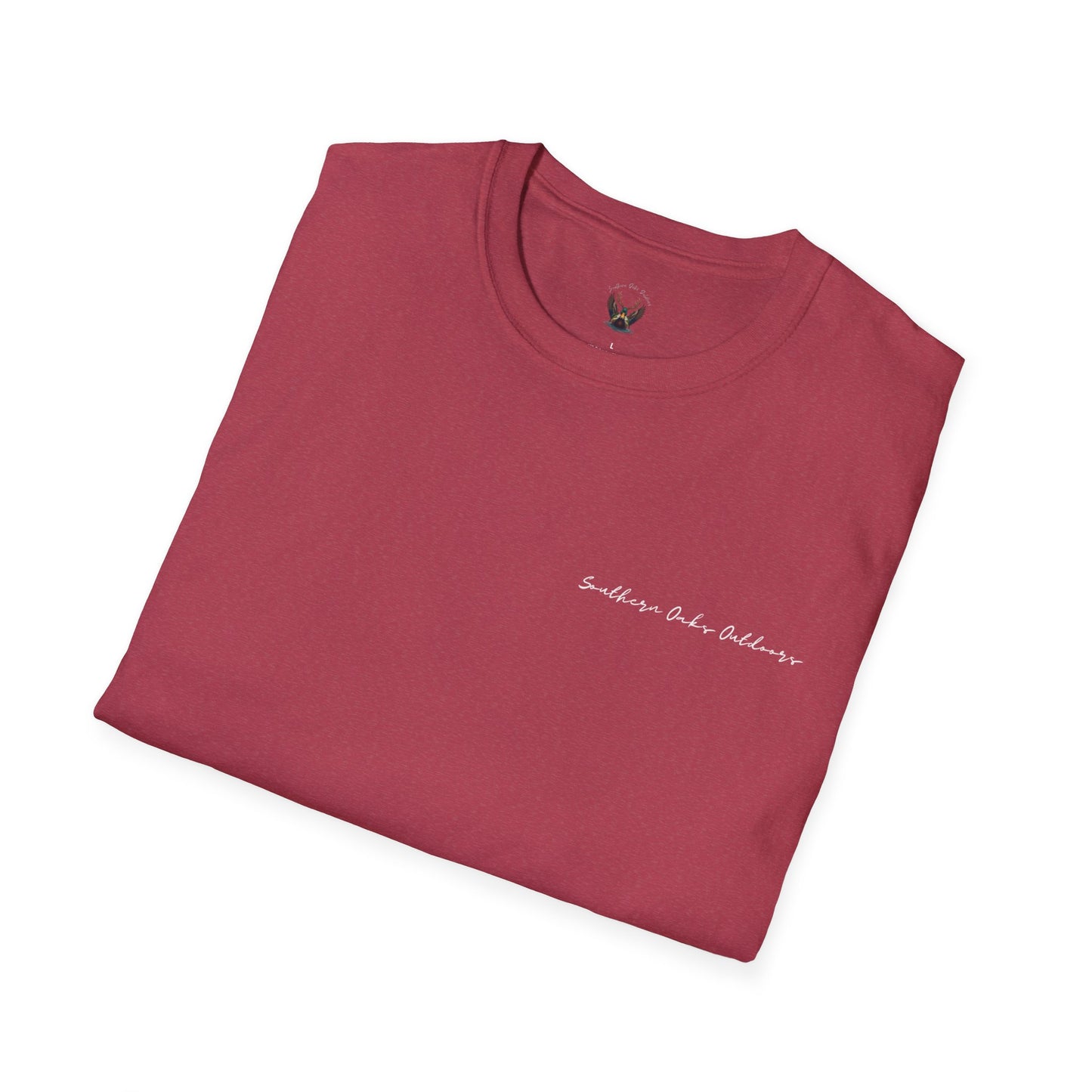 Softstyle T-Shirt - Trout Logo on back