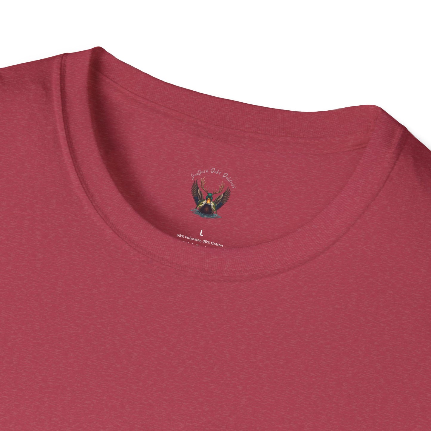 Softstyle T-Shirt - Trout Logo on back