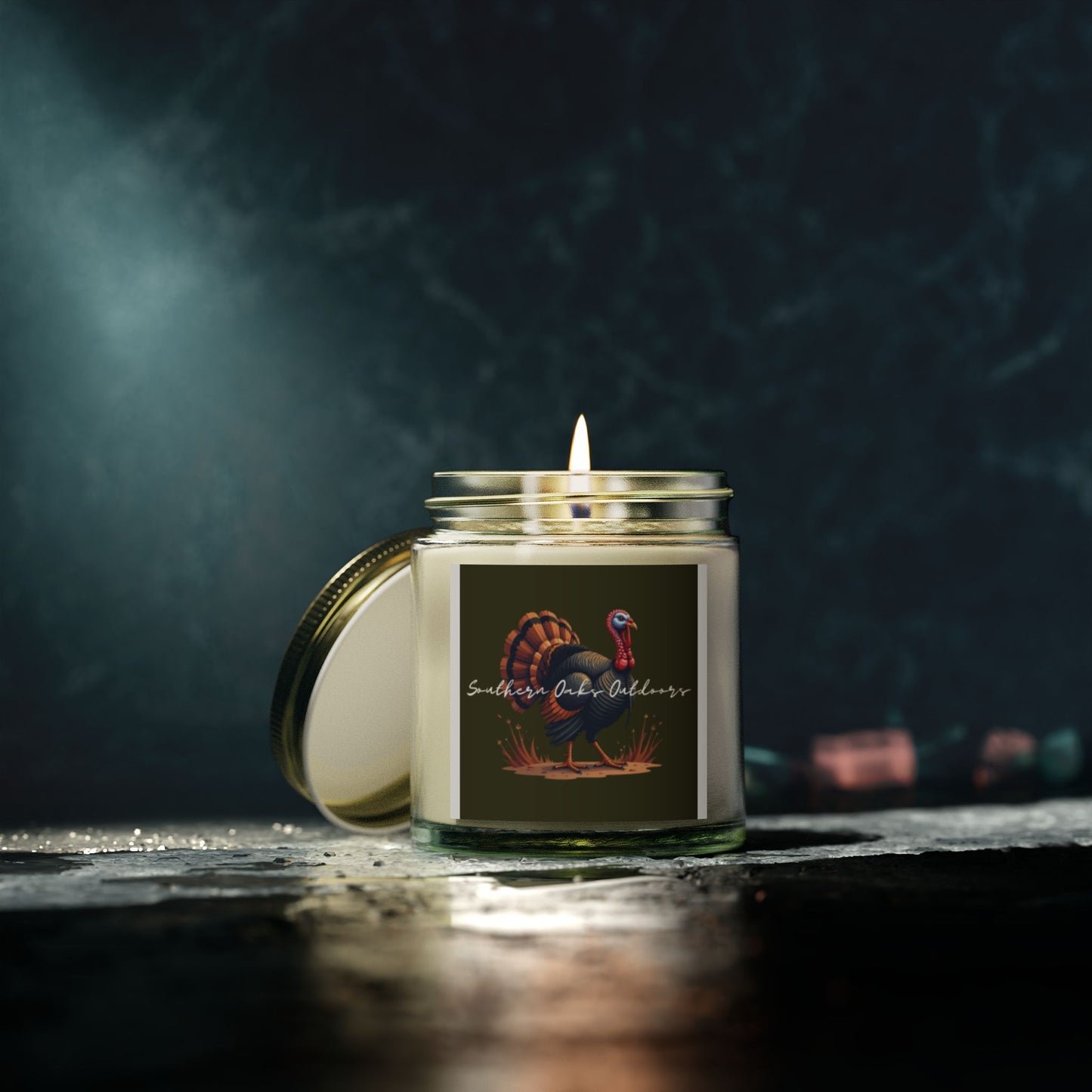 Scented Candles - Coconut Apricot Wax, Fall Decor, Holiday Gift, Cozy Atmosphere, Home Fragrance
