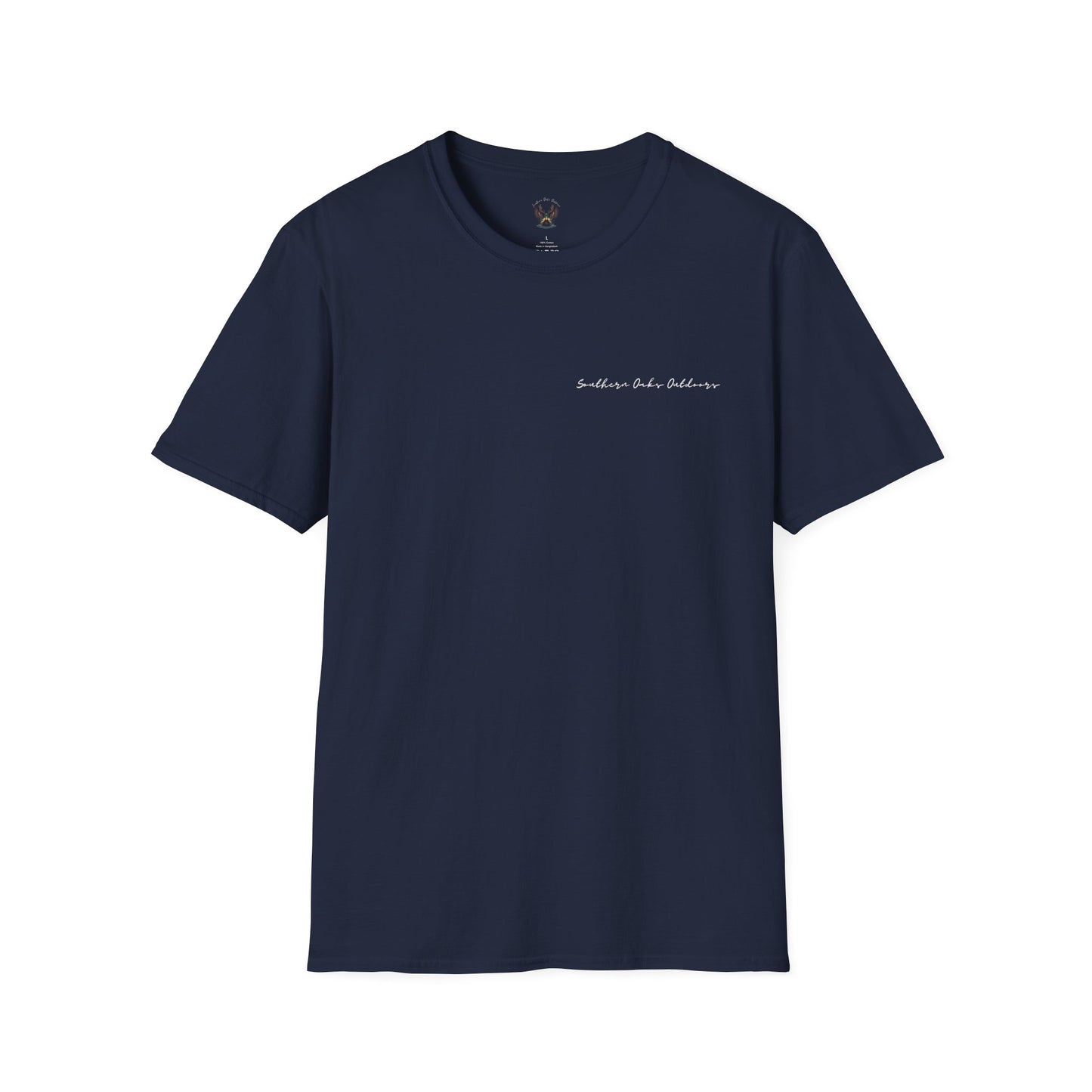 Softstyle T-Shirt - Trout Logo on back