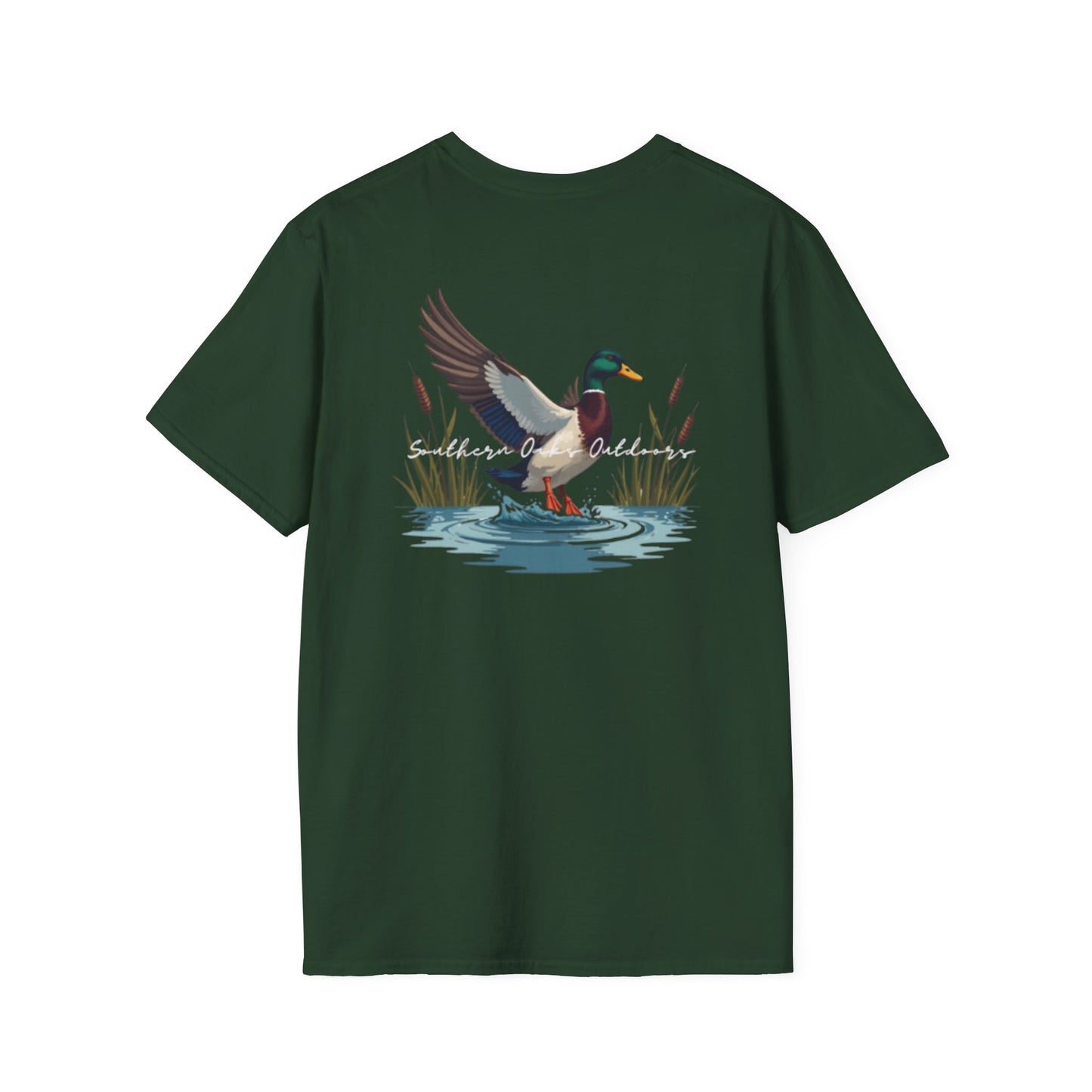 SoftStyle T-Shirt - Duck Logo on back