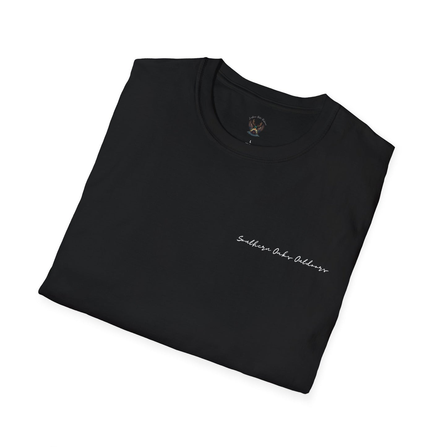 Softstyle T-Shirt - Trout Logo on back