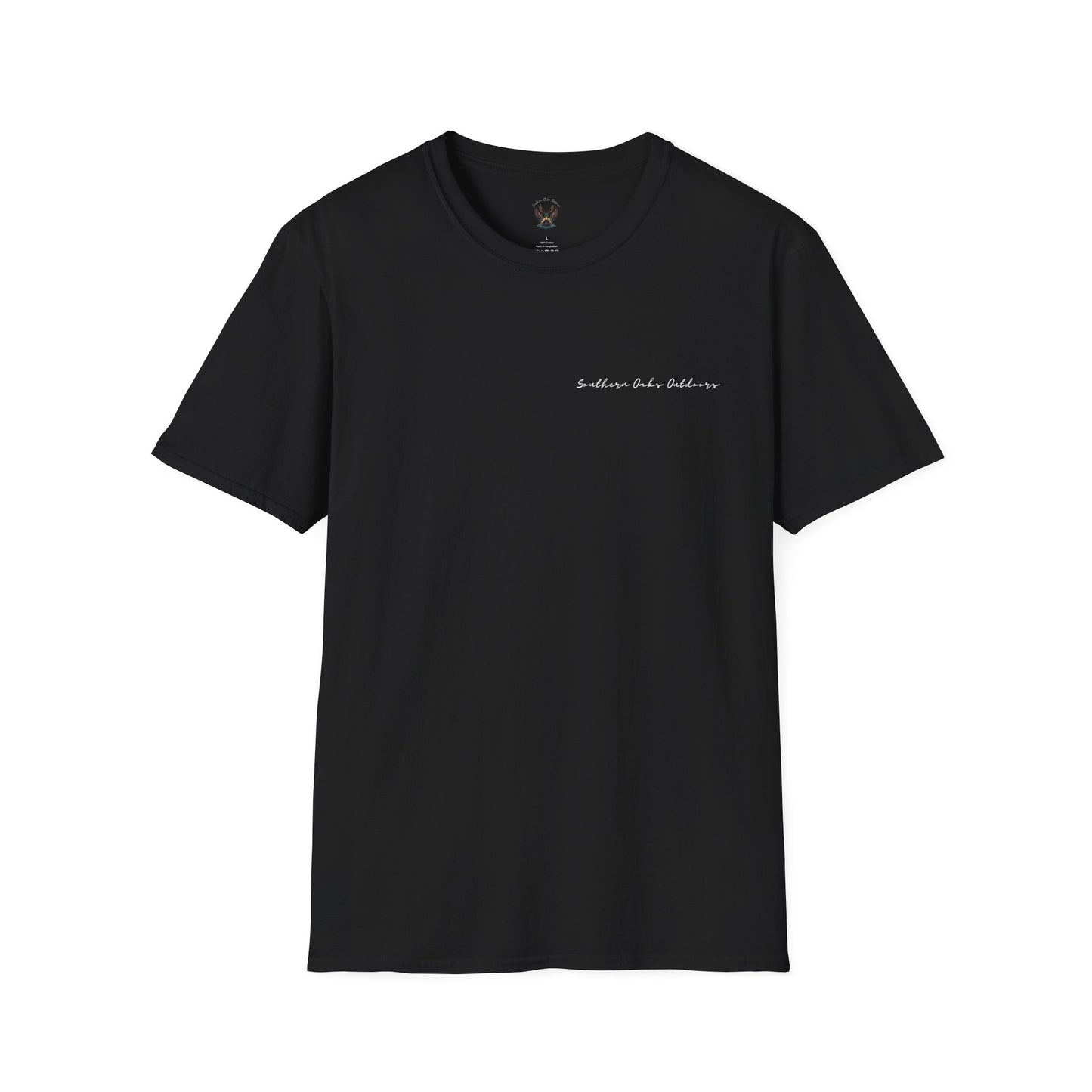 Softstyle T-Shirt - Trout Logo on back