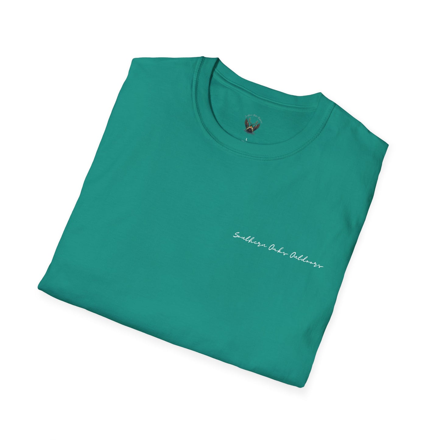 Softstyle T-Shirt - Trout Logo on back