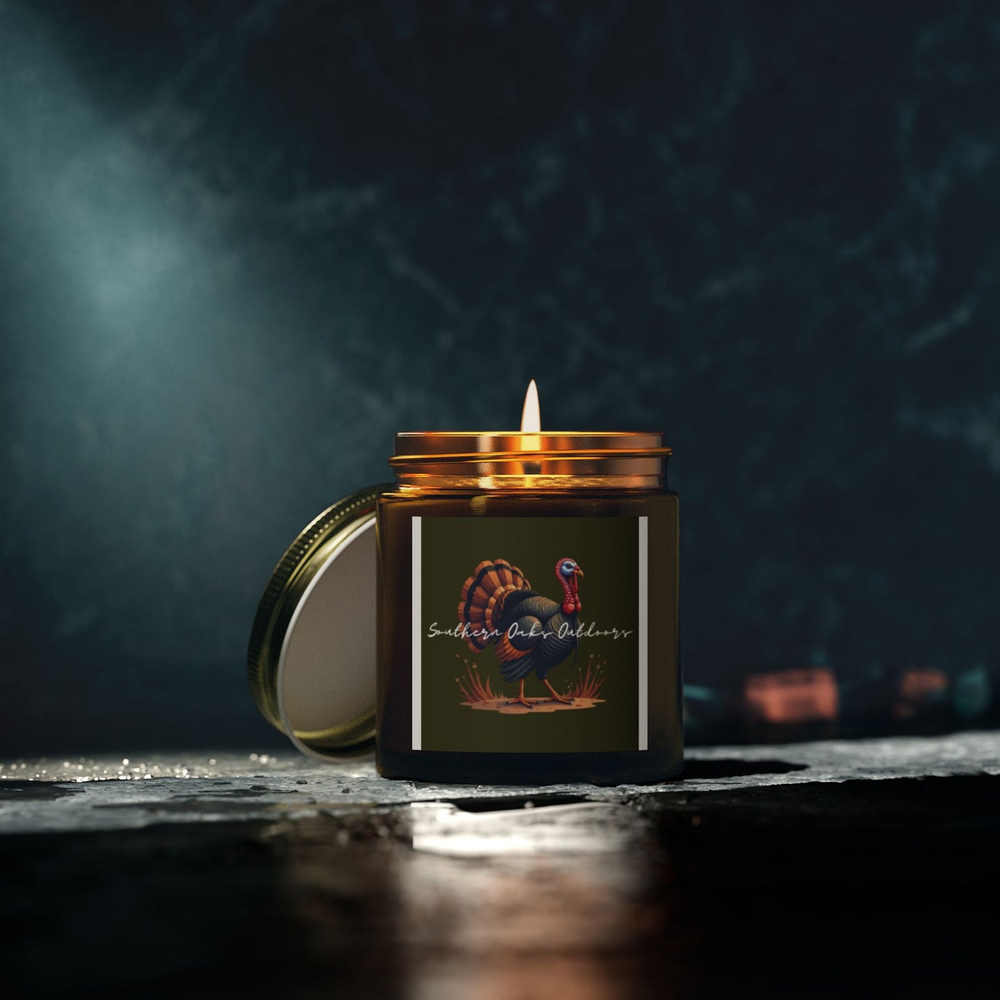 Scented Candles - Coconut Apricot Wax, Fall Decor, Holiday Gift, Cozy Atmosphere, Home Fragrance
