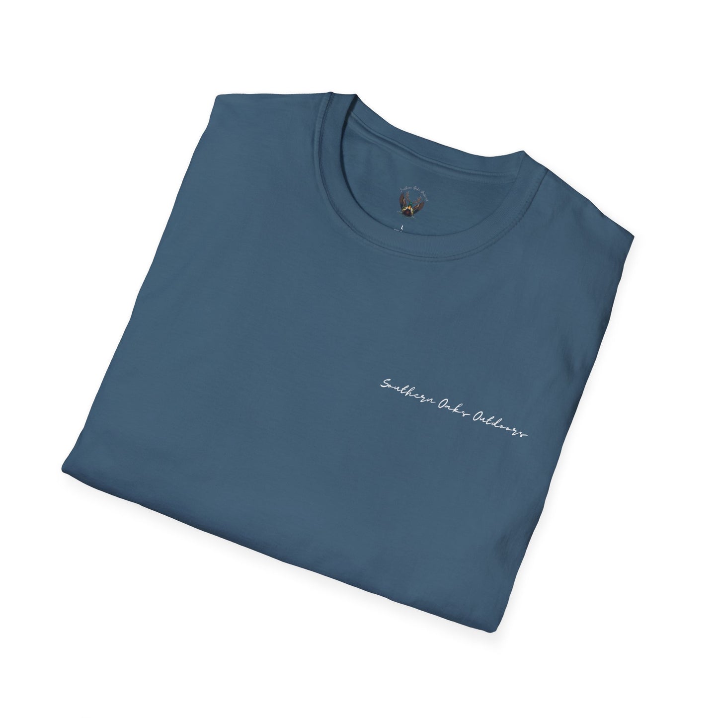 Softstyle T-Shirt - Trout Logo on back