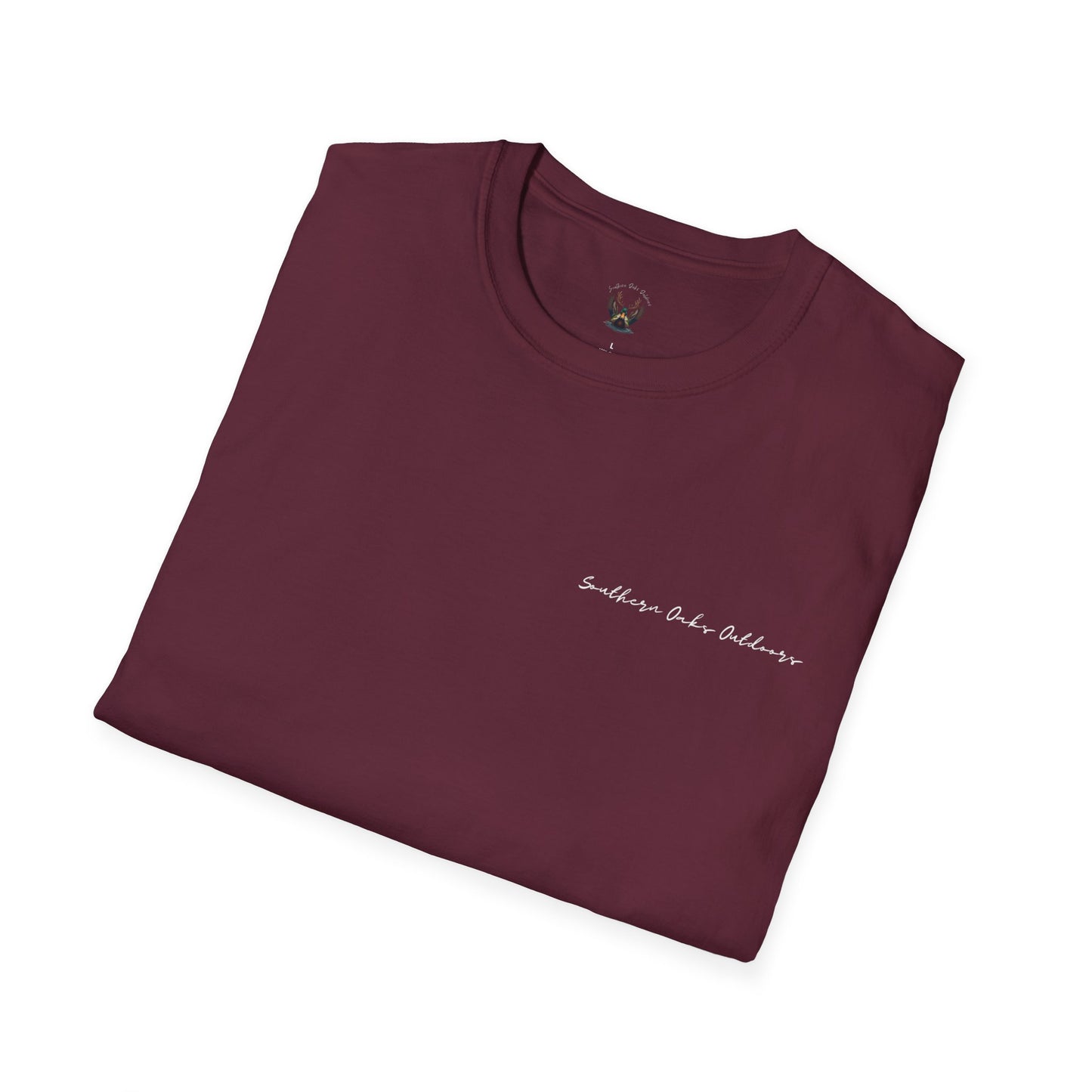 Softstyle T-Shirt - Trout Logo on back