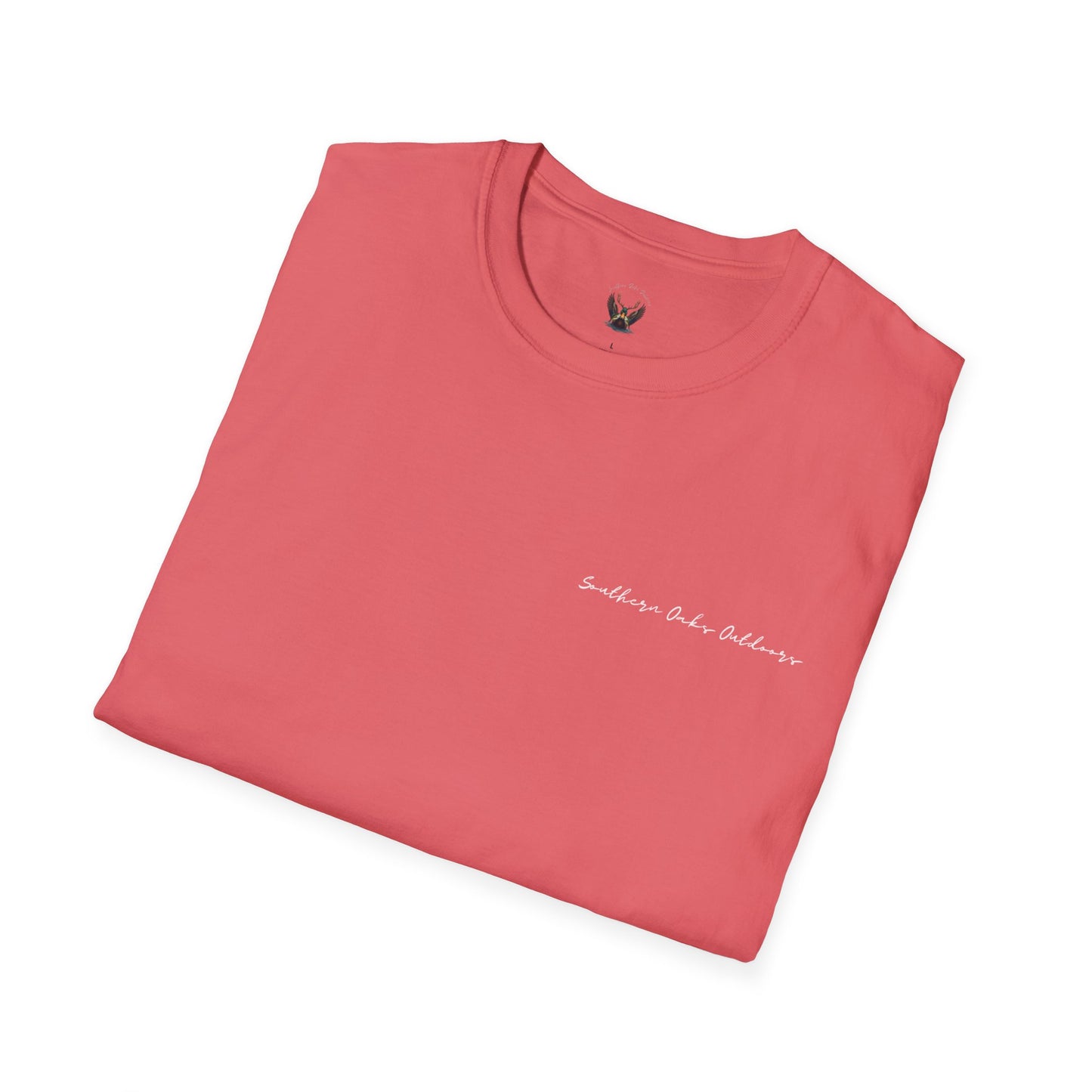Softstyle T-Shirt - Trout Logo on back