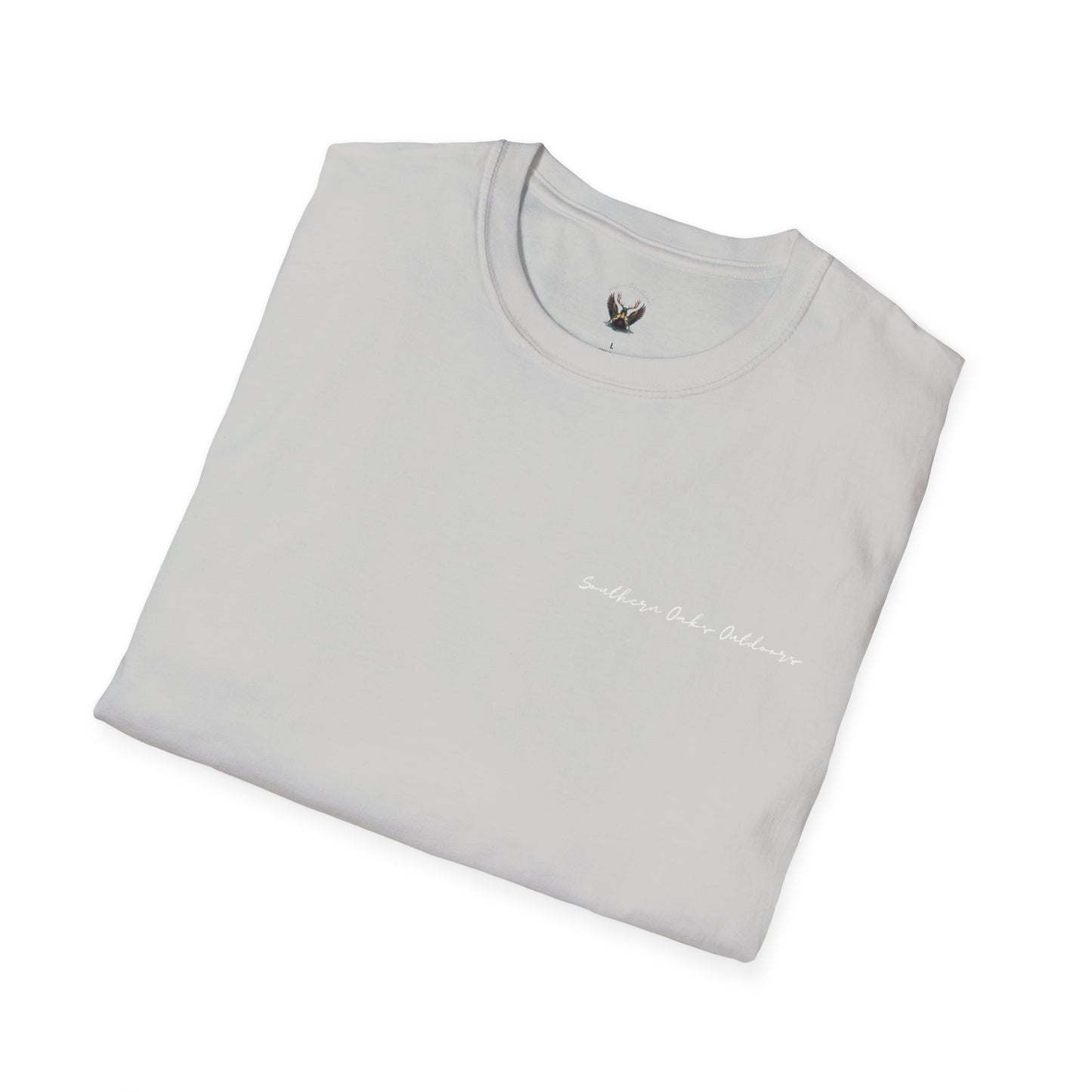 Softstyle T-Shirt - Trout Logo on back