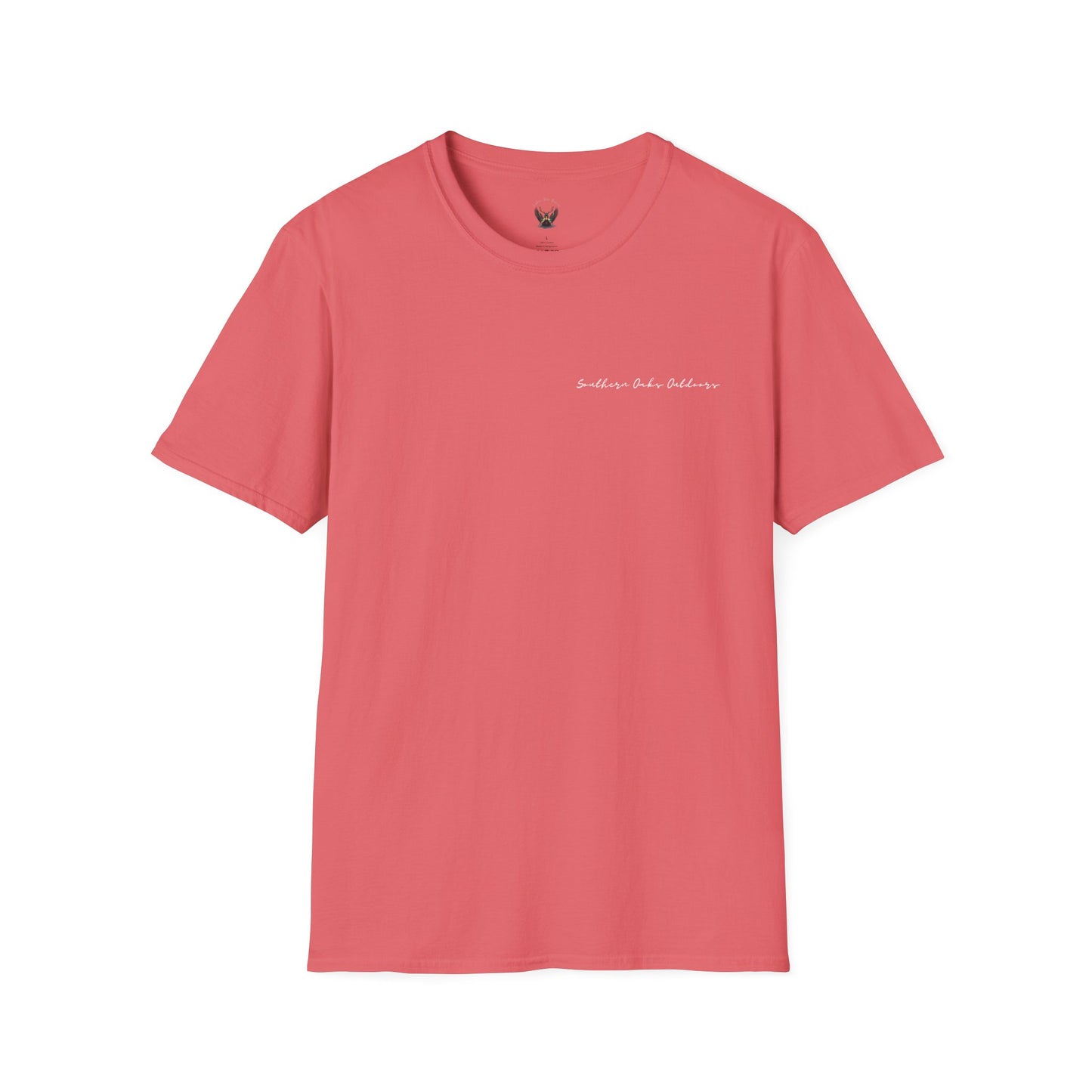 Softstyle T-Shirt - Trout Logo on back