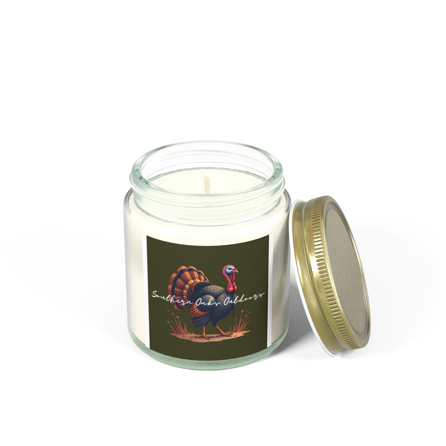 Scented Candles - Coconut Apricot Wax, Fall Decor, Holiday Gift, Cozy Atmosphere, Home Fragrance
