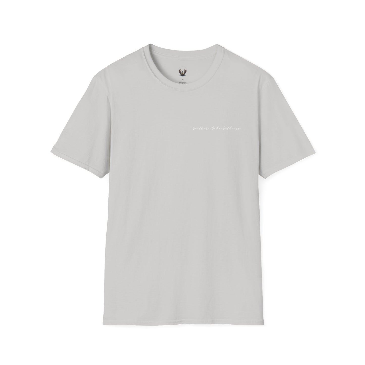 Softstyle T-Shirt - Trout Logo on back