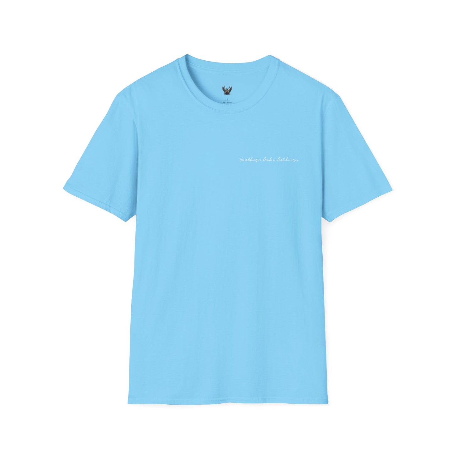 Softstyle T-Shirt - Trout Logo on back