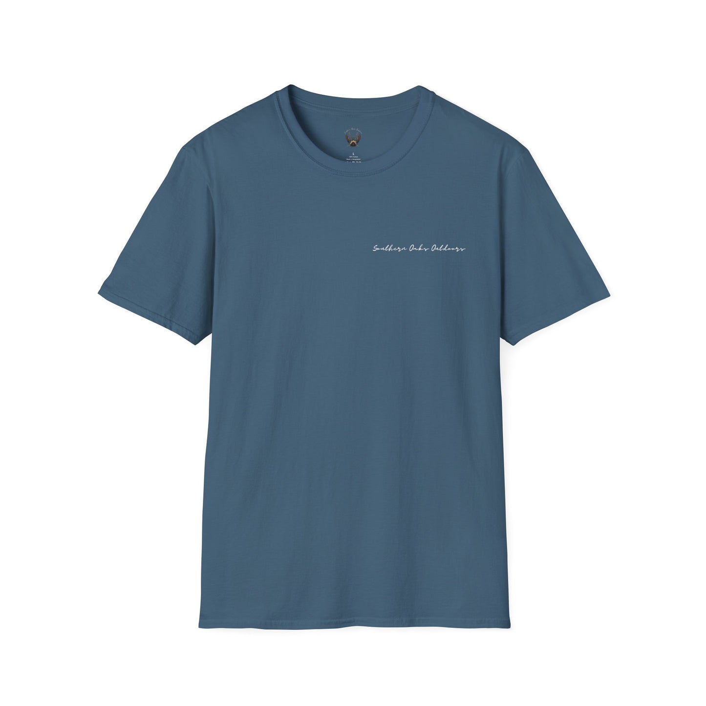 Softstyle T-Shirt - Trout Logo on back