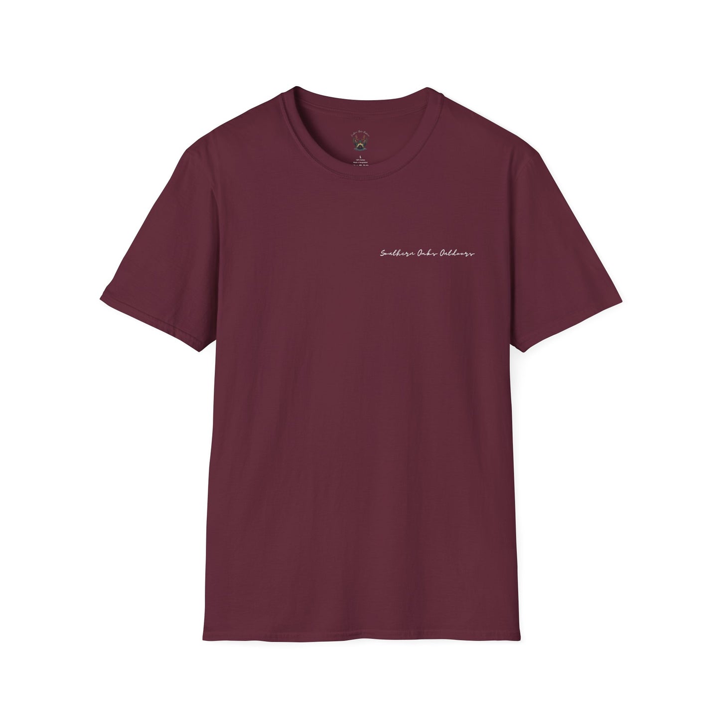 Softstyle T-Shirt - Trout Logo on back