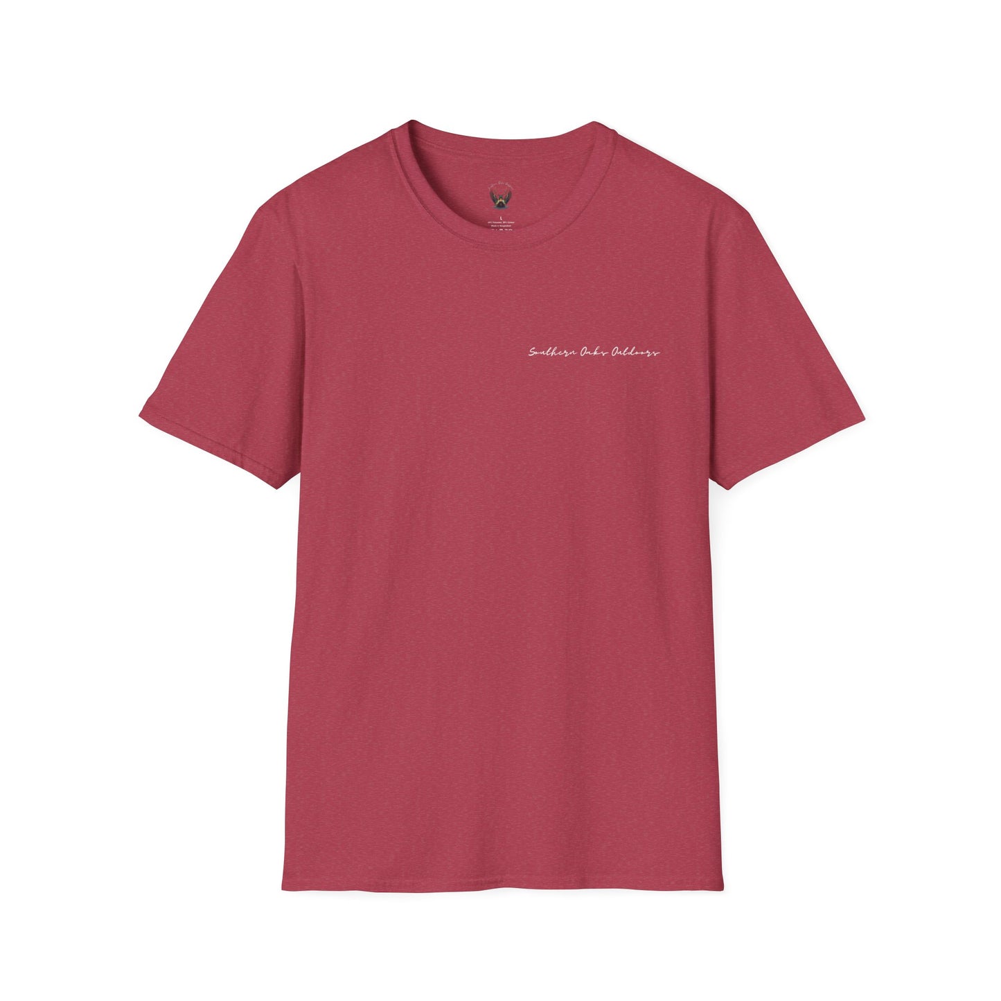 Softstyle T-Shirt - Trout Logo on back