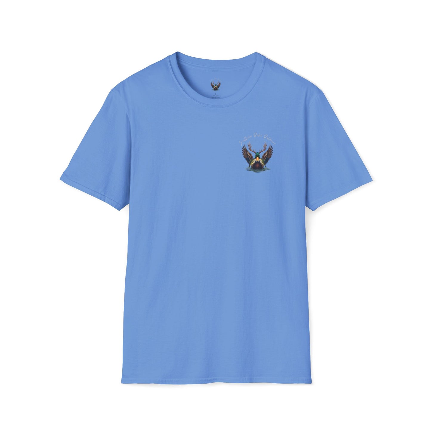 SoftStyle T-Shirt - Duck Head Logo w/ Girl Fishing on back