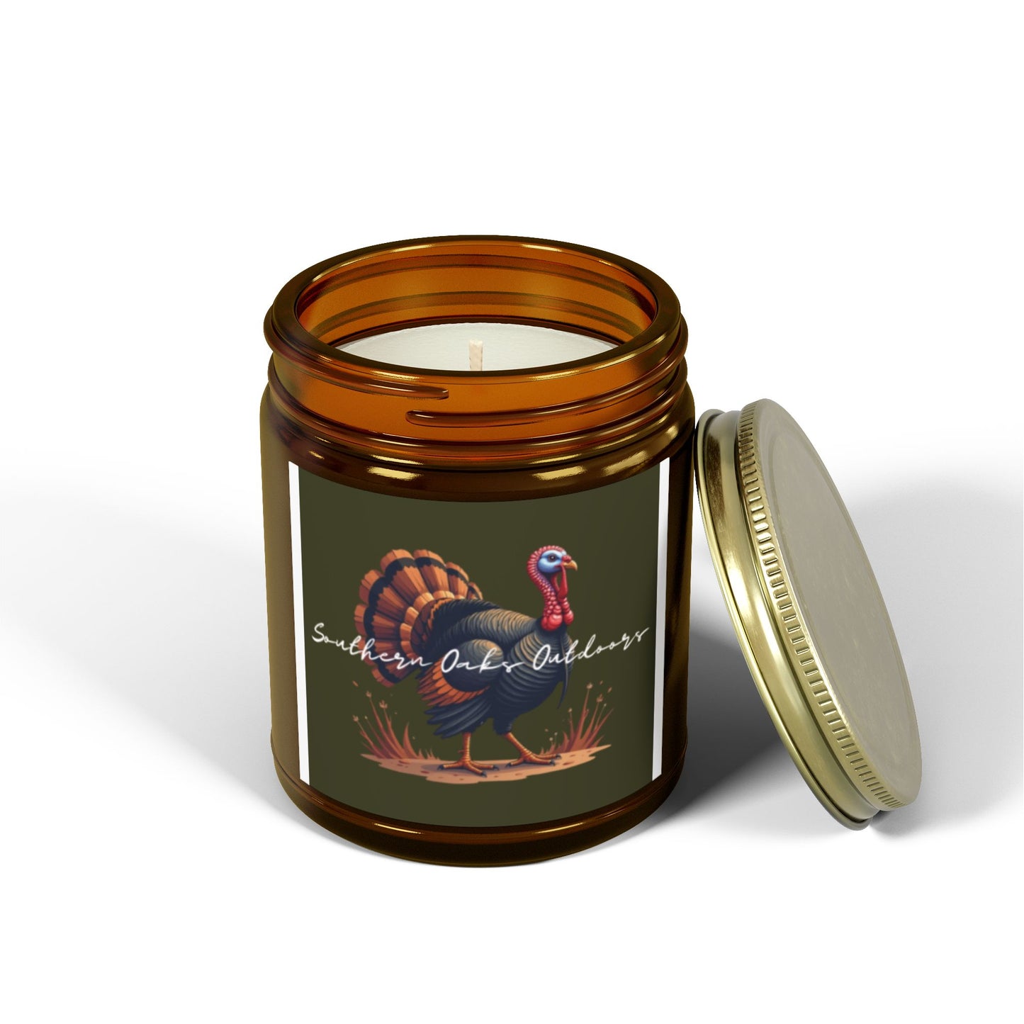 Scented Candles - Coconut Apricot Wax, Fall Decor, Holiday Gift, Cozy Atmosphere, Home Fragrance