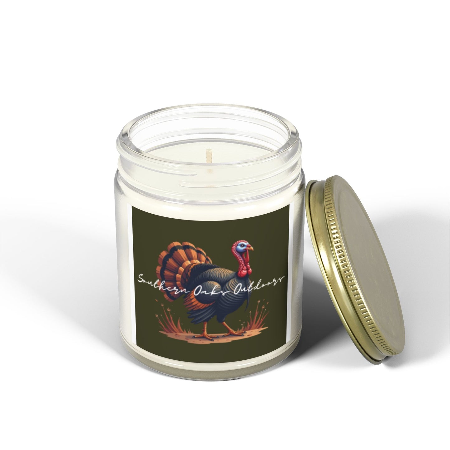Scented Candles - Coconut Apricot Wax, Fall Decor, Holiday Gift, Cozy Atmosphere, Home Fragrance