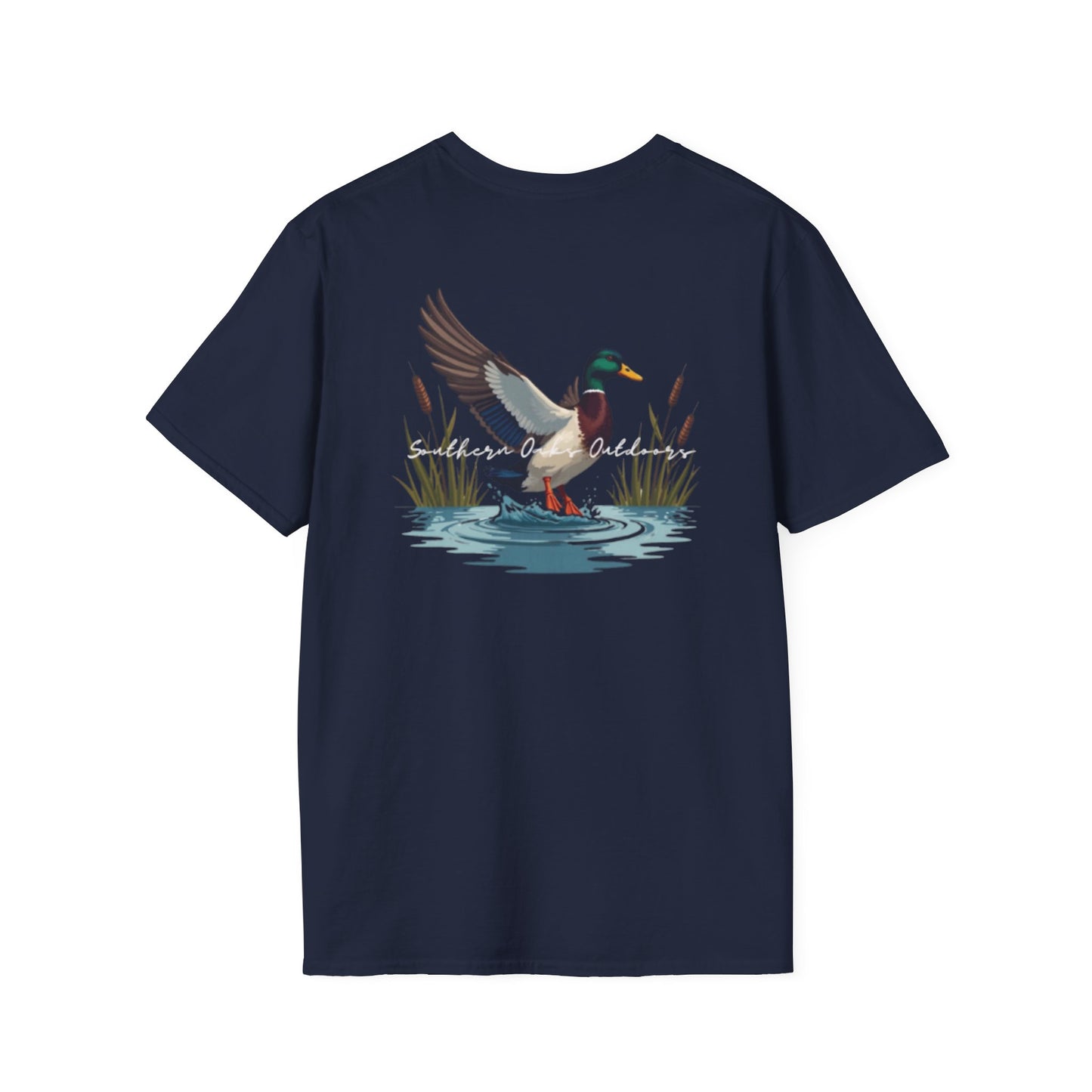 SoftStyle T-Shirt - Duck Logo on back