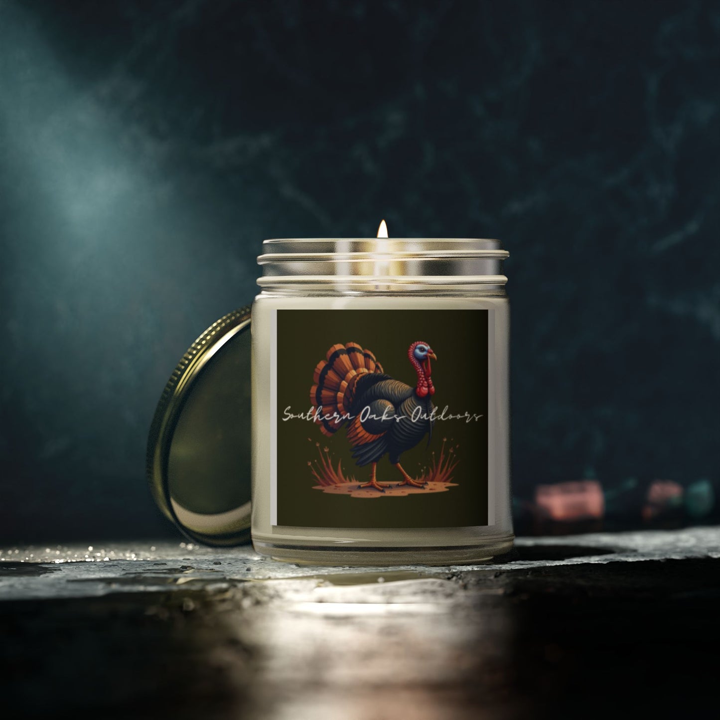 Scented Candles - Coconut Apricot Wax, Fall Decor, Holiday Gift, Cozy Atmosphere, Home Fragrance