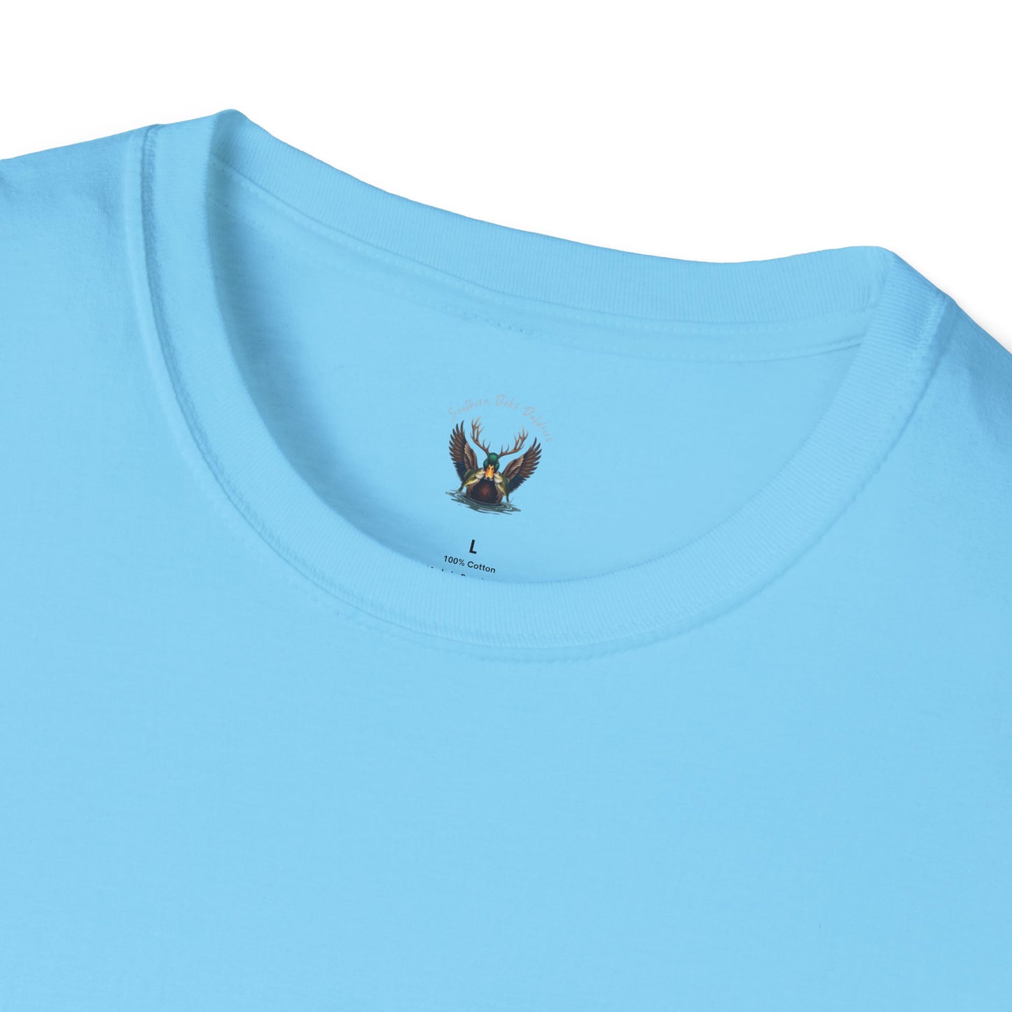 Softstyle T-Shirt - Trout Logo on back
