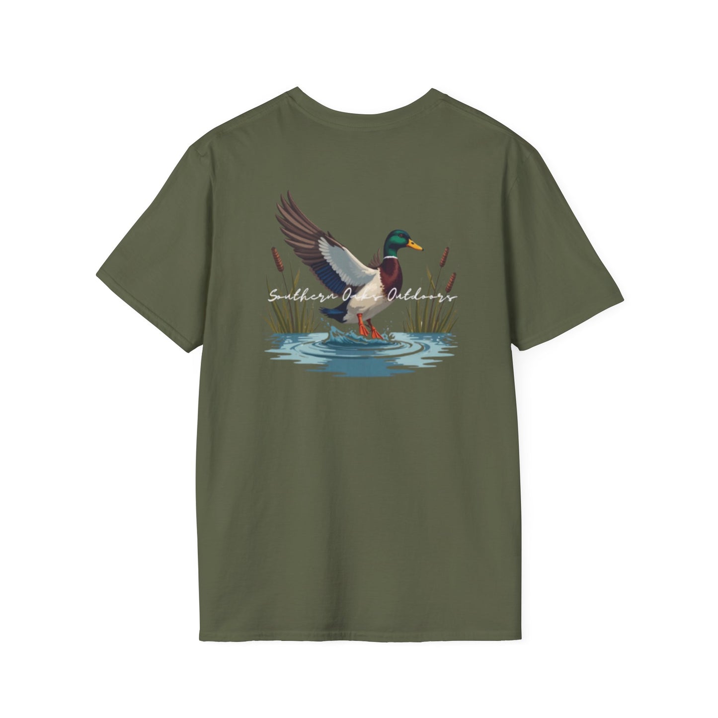SoftStyle T-Shirt - Duck Logo on back