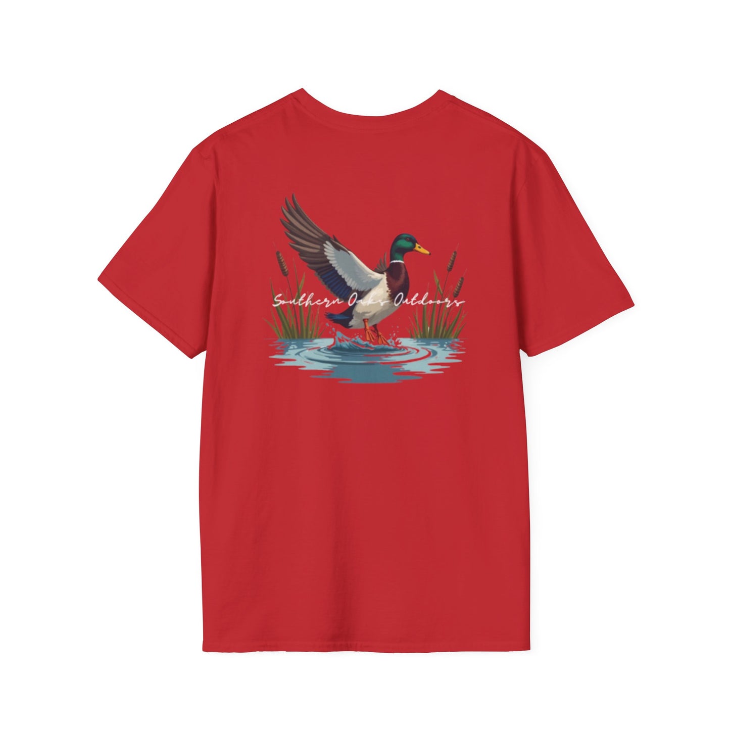 SoftStyle T-Shirt - Duck Logo on back